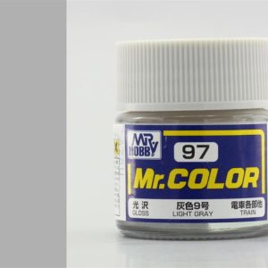 10 ml. Light Gray Mr.Color Serisi Maket Boyası, Mr.Hobby C097