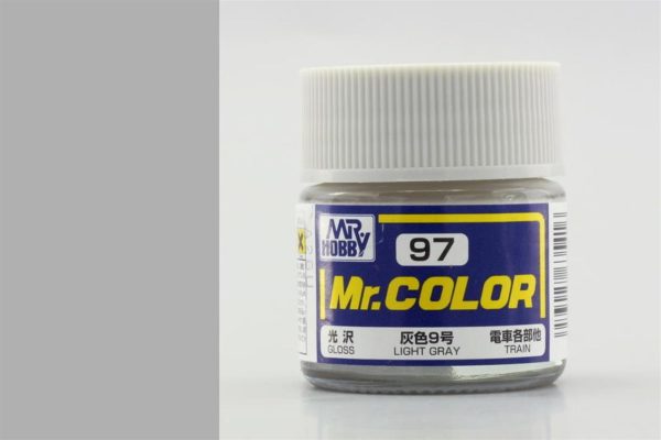 10 ml. Light Gray Mr.Color Serisi Maket Boyası, Mr.Hobby C097