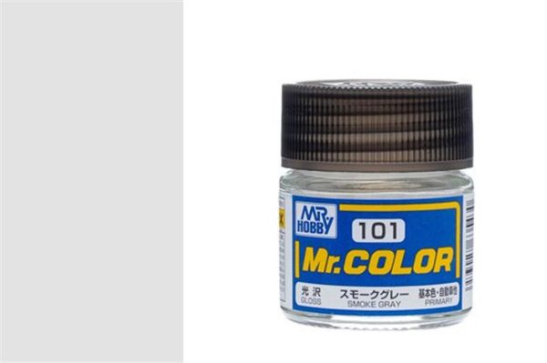 10 ml. Smoke Gray Mr.Color Serisi Maket Boyası, Mr.Hobby C101