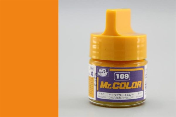 10 ml. Character Yellow Mr.Color Serisi Maket Boyası, Mr.Hobby C109
