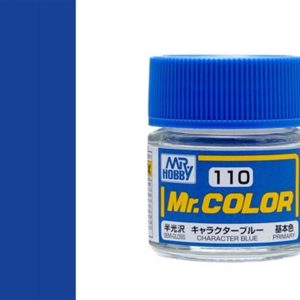 10 ml. Character Blue Mr.Color Serisi Maket Boyası, Mr.Hobby C110