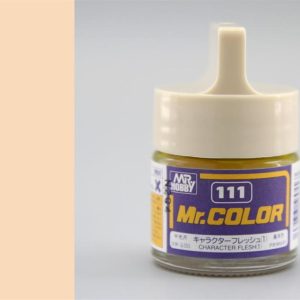 10 ml. Chracter Flesh (1) Mr.Color Serisi Maket Boyası, Mr.Hobby C111