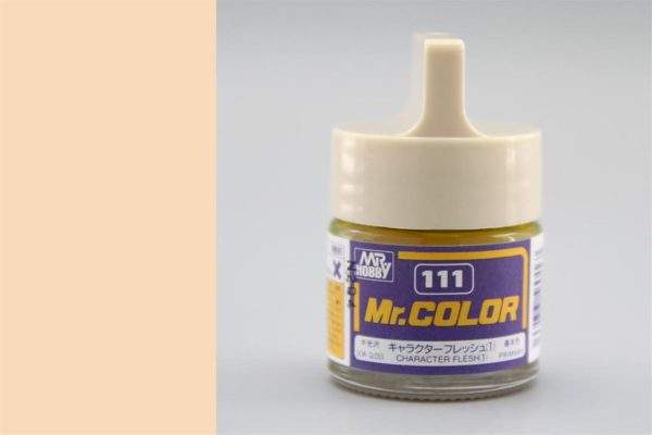 10 ml. Chracter Flesh (1) Mr.Color Serisi Maket Boyası, Mr.Hobby C111