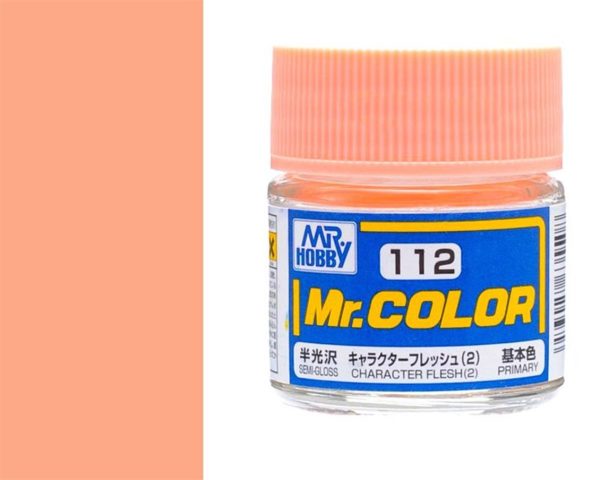 10 ml. Chracter Flesh (2) Mr.Color Serisi Maket Boyası, Mr.Hobby C112