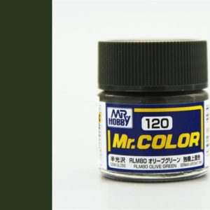 10 ml. RLM80 Olive Green Mr.Color Serisi Maket Boyası, Mr.Hobby C120