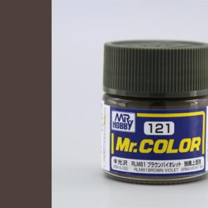 10 ml. RLM81 Brown Violet Mr.Color Serisi Maket Boyası, Mr.Hobby C121