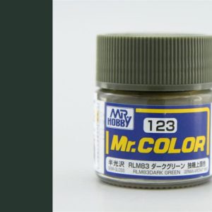 10 ml. RLM83 Dark Green Mr.Color Serisi Maket Boyası, Mr.Hobby C123
