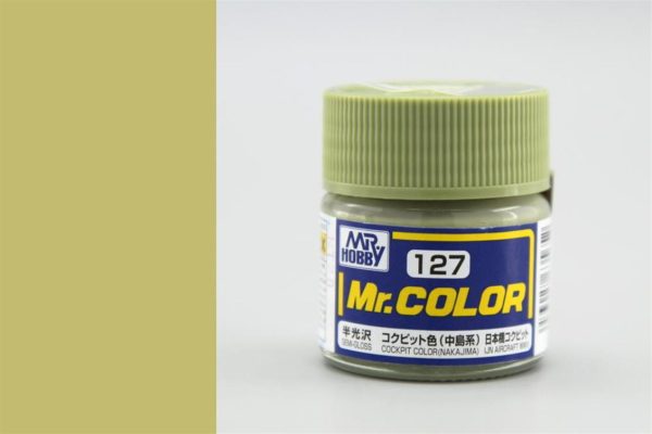 10 ml. Cockpit Color (Nakajima) Mr.Color Serisi Maket Boyası, Mr.Hobby C127