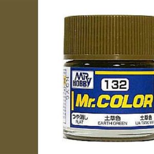 10 ml. Earth Green Mr.Color Serisi Maket Boyası, Mr.Hobby C132