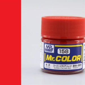 10 ml. Super Italian Red Mr.Color Serisi Maket Boyası, Mr.Hobby C158