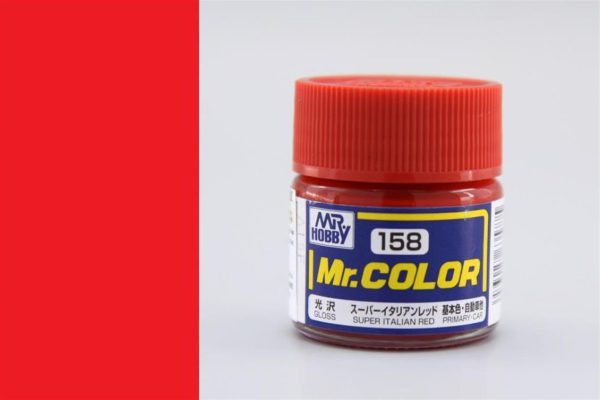 10 ml. Super Italian Red Mr.Color Serisi Maket Boyası, Mr.Hobby C158