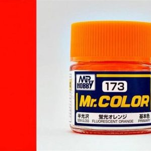 10 ml. Fluorescent Orange Mr.Color Serisi Maket Boyası, Mr.Hobby C173