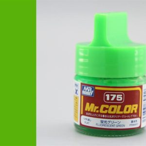 10 ml. Fluorescent Green Mr.Color Serisi Maket Boyası, Mr.Hobby C175