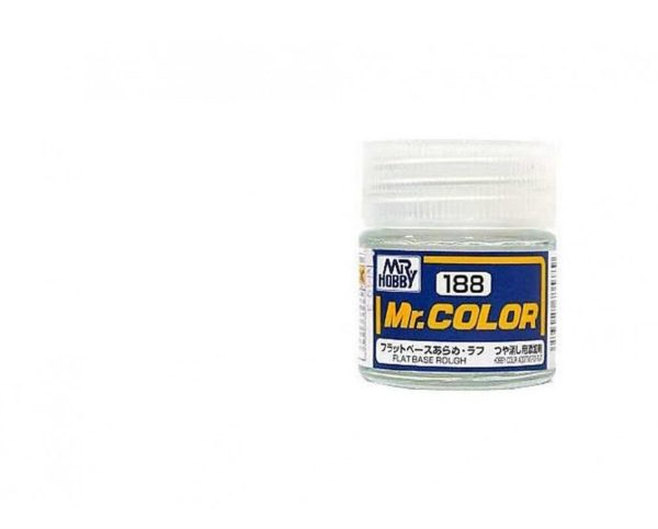 10 ml. Flat Base Rough Mr.Color Serisi Maket Boyası, Mr.Hobby C188