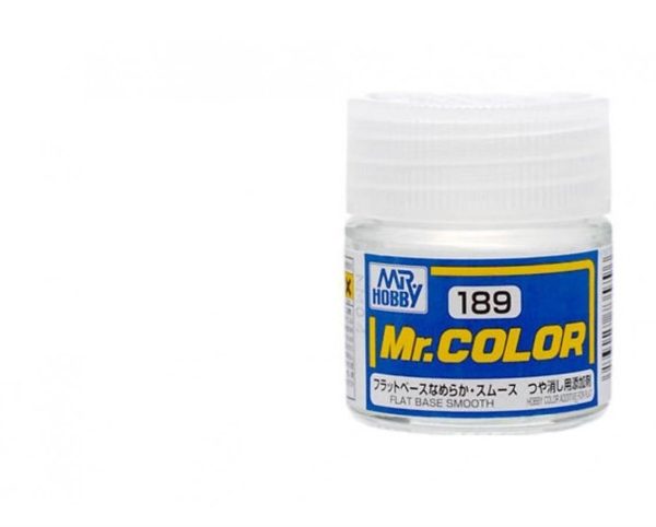 10 ml. Flat Base Smooth Mr.Color Serisi Maket Boyası, Mr.Hobby C189