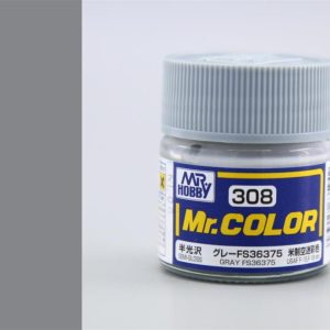 10 ml. Gray FS36375 Mr.Color Serisi Maket Boyası, Mr.Hobby C308