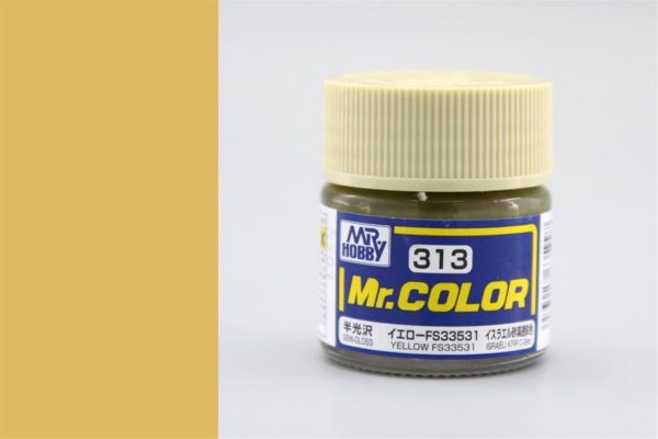 10 ml. Yellow FS33531 Mr.Color Serisi Maket Boyası, Mr.Hobby C313