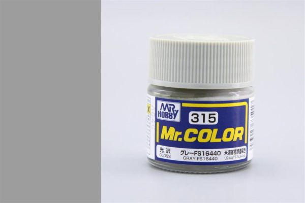 10 ml. Gray FS16440 Mr.Color Serisi Maket Boyası, Mr.Hobby C315