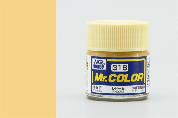 10 ml. Radome Mr.Color Serisi Maket Boyası, Mr.Hobby C318