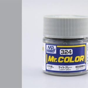 10 ml. Light Gray Mr.Color Serisi Maket Boyası, Mr.Hobby C324