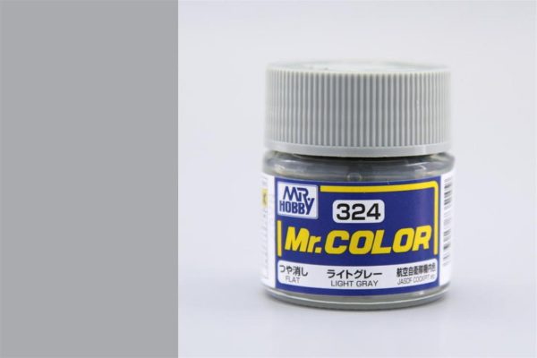 10 ml. Light Gray Mr.Color Serisi Maket Boyası, Mr.Hobby C324