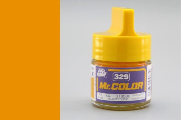 10 ml. Yellow FS13538 Mr.Color Serisi Maket Boyası, Mr.Hobby C329
