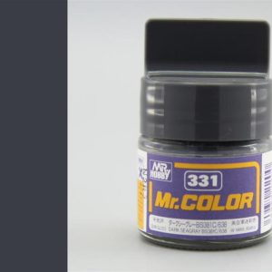 10 ml. Dark Seagray BS381C 638 Mr.Color Serisi Maket Boyası, Mr.Hobby C331