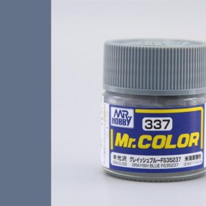10 ml. Grayish Blue FS35237 Mr.Color Serisi Maket Boyası, Mr.Hobby C337