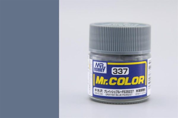 10 ml. Grayish Blue FS35237 Mr.Color Serisi Maket Boyası, Mr.Hobby C337