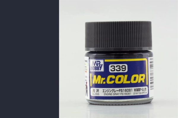 10 ml. Engine Gray FS16081 Mr.Color Serisi Maket Boyası, Mr.Hobby C339