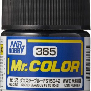 10 ml. Glossy Seablue FS151042 Mr.Color Serisi Maket Boyası, Mr.Hobby C365