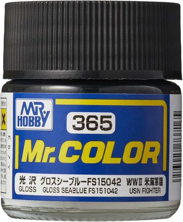 10 ml. Glossy Seablue FS151042 Mr.Color Serisi Maket Boyası, Mr.Hobby C365