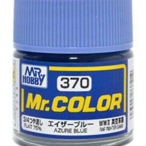 10 ml. Azure Blue Mr.Color Serisi Maket Boyası, Mr.Hobby C370