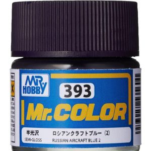 10 ml. Russian Aircraft Blue II Mr.Color Serisi Maket Boyası, Mr.Hobby C393