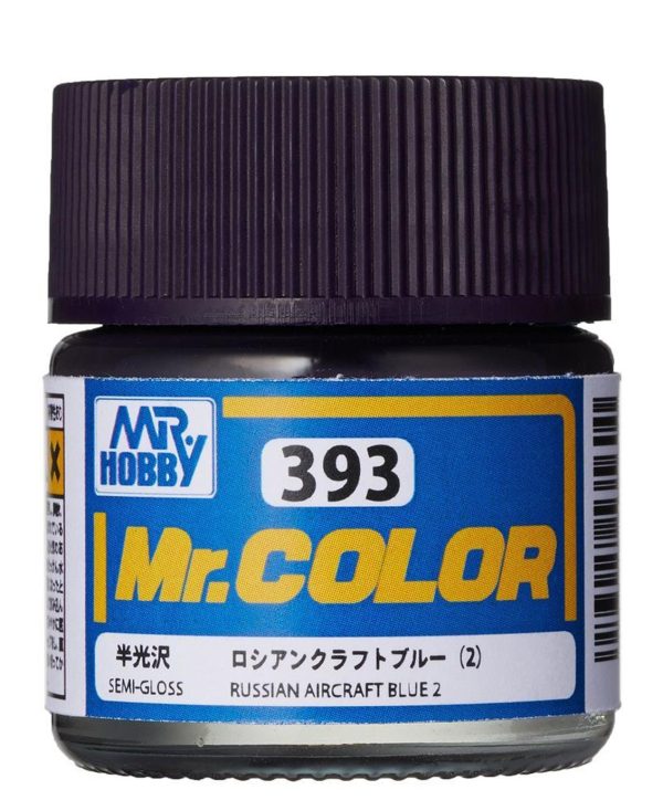 10 ml. Russian Aircraft Blue II Mr.Color Serisi Maket Boyası, Mr.Hobby C393