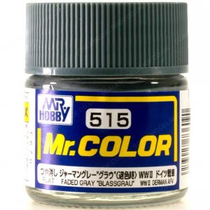 10 ml. Faded Gray (Blassgrau) Mr.Color Serisi Maket Boyası, Mr.Hobby C515