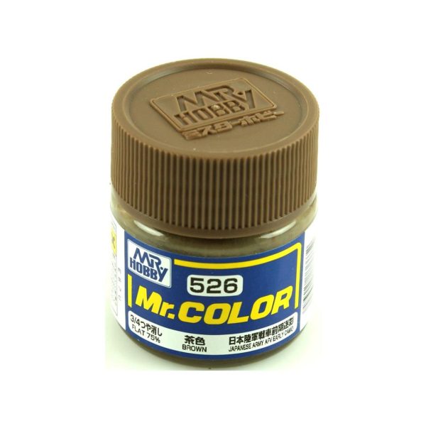 10 ml. Brown Mr.Color Serisi Maket Boyası, Mr.Hobby C526