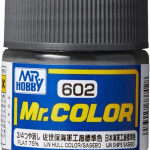 10 ml. IJN Hull Color (Sasebo) Mr.Color Serisi Maket Boyası, Mr.Hobby C602