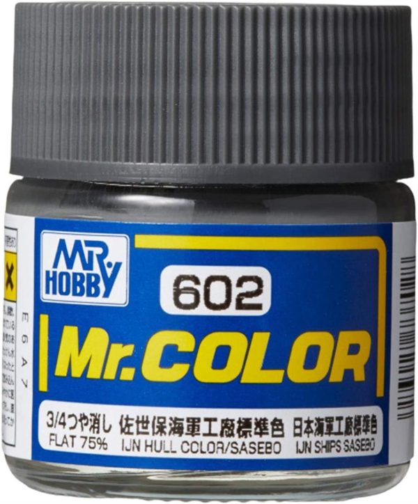 10 ml. IJN Hull Color (Sasebo) Mr.Color Serisi Maket Boyası, Mr.Hobby C602