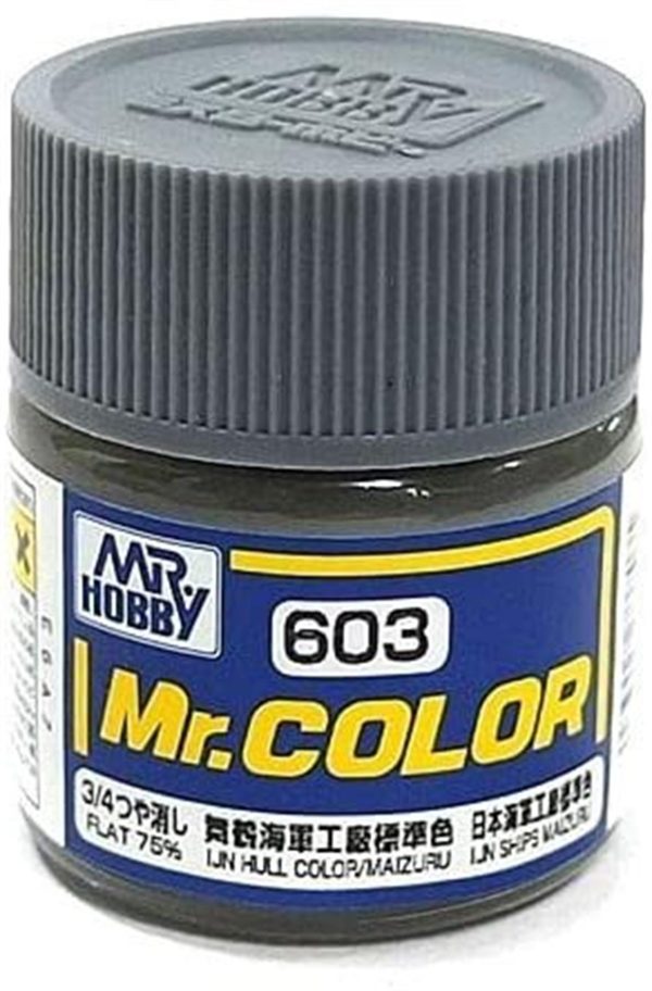 10 ml. IJN Hull Color (Maizuru) Mr.Color Serisi Maket Boyası, Mr.Hobby C603
