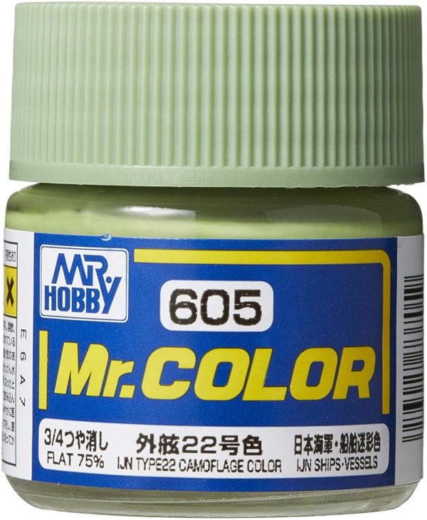 10 ml. IJN Type22 Camouflage Color Mr.Color Serisi Maket Boyası, Mr.Hobby C605