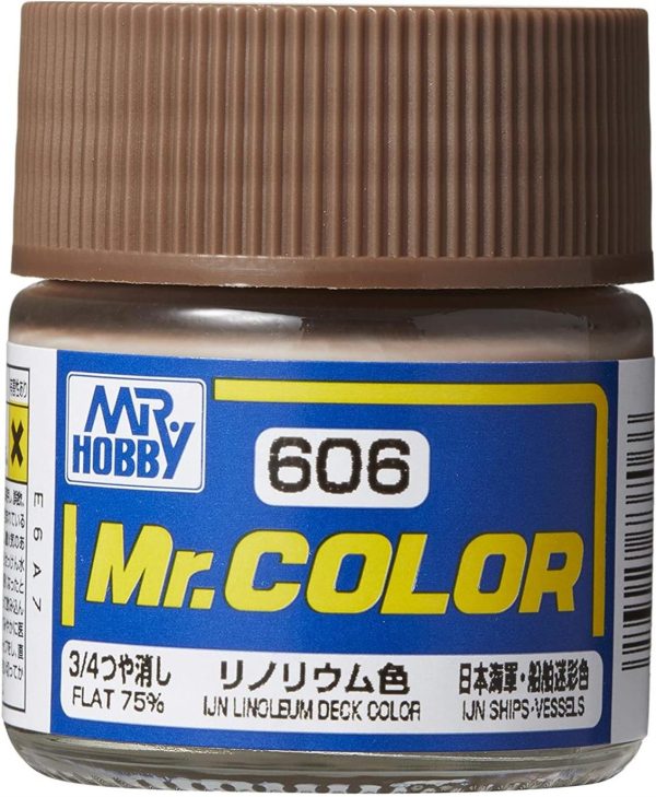 10 ml. IJN Linoleum Deck Color Mr.Color Serisi Maket Boyası, Mr.Hobby C606
