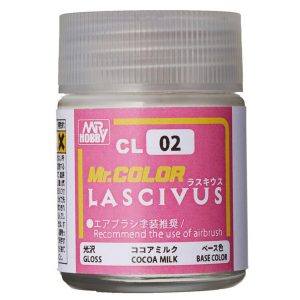18 ml. Lascivus Cocoa Milk Mr.Color Serisi Maket Boyası, Mr.Hobby CL02