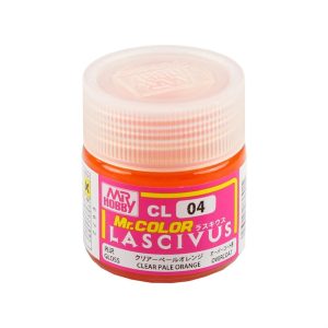 10 ml. Lascivus Pale Clear Orange Mr.Color Serisi Maket Boyası, Mr.Hobby CL04