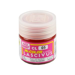 10 ml. Lascivus Pale Clear Brown Mr.Color Serisi Maket Boyası, Mr.Hobby CL05
