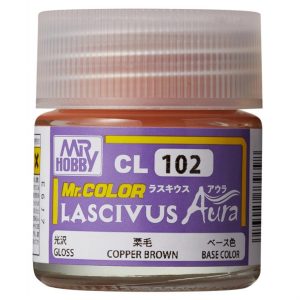 10 ml. Lascivus Bakır Brown Mr.Color Serisi Maket Boyası, Mr.Hobby CL102