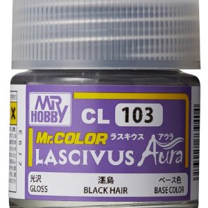 10 ml. Lascivus Black Hair Mr.Color Serisi Maket Boyası, Mr.Hobby CL103