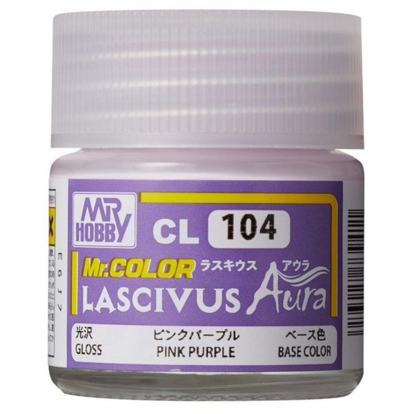 10 ml. Lascivus Pink Purplen Mr.Color Serisi Maket Boyası, Mr.Hobby CL104