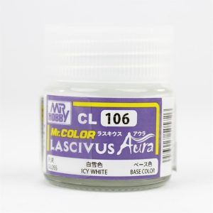 10 ml. Lascivus Icey White Mr.Color Serisi Maket Boyası, Mr.Hobby CL106