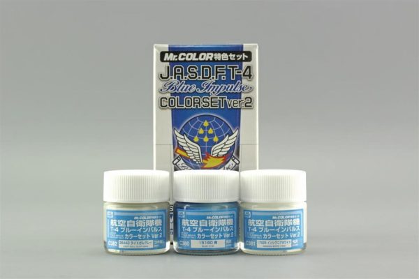 3x10 ml. Blue Impulse Mr.Color Serisi Maket Boyası Seti, Mr.Hobby CS667